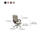 Swivel Arm Accent Chair Contemporary Office Chair for Living Room