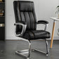 Modern Fixed Arms Office Chair No Wheels No Distressing Ergonomic Chair