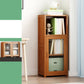 Libreria contemporanea chiusura di libreria verticale di bambù per uso domestico