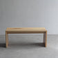 Modern Backless Seating Bench Solid Wood Rectangle Bench for Restaurant 47"L x 14"W x 18"H Clearhalo 'Benches' 'Chairs & Seating' 'furn' 'furn_benches' 'Furniture' 'Living Room Furniture' 7666452