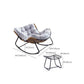 Contemporary Rocker Chair Upholstered Antique Finish Rocking Accent Chair Clearhalo 'Chairs & Seating' 'furn' 'furn_rocking_chairs' 'Furniture' 'Living Room Furniture' 'Rocking Chairs' 'rocking_chairs' 7666596