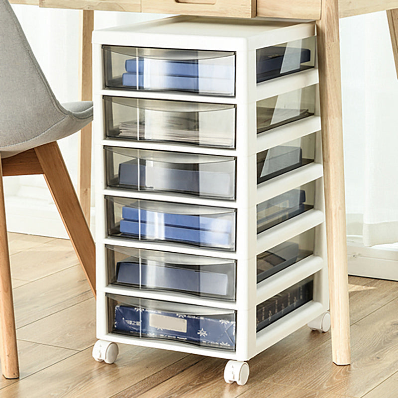 Storage Plastic Filing Cabinet Modern Drawers File Cabinet for Office Clearhalo 'Filing Cabinets' 'filling_cabinets' 'furn' 'furn_filling_cabinets' 'Furniture' 'Office Furniture' 7666660