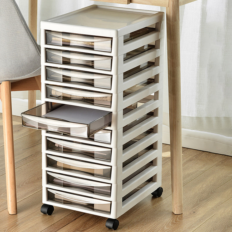 Storage Plastic Filing Cabinet Modern Drawers File Cabinet for Office Clearhalo 'Filing Cabinets' 'filling_cabinets' 'furn' 'furn_filling_cabinets' 'Furniture' 'Office Furniture' 7666662