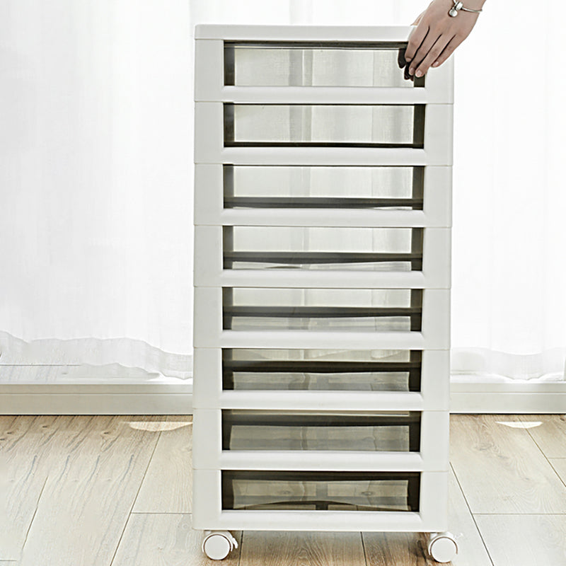 Storage Plastic Filing Cabinet Modern Drawers File Cabinet for Office Clearhalo 'Filing Cabinets' 'filling_cabinets' 'furn' 'furn_filling_cabinets' 'Furniture' 'Office Furniture' 7666664