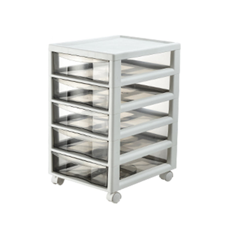 Storage Plastic Filing Cabinet Modern Drawers File Cabinet for Office Clearhalo 'Filing Cabinets' 'filling_cabinets' 'furn' 'furn_filling_cabinets' 'Furniture' 'Office Furniture' 7666669