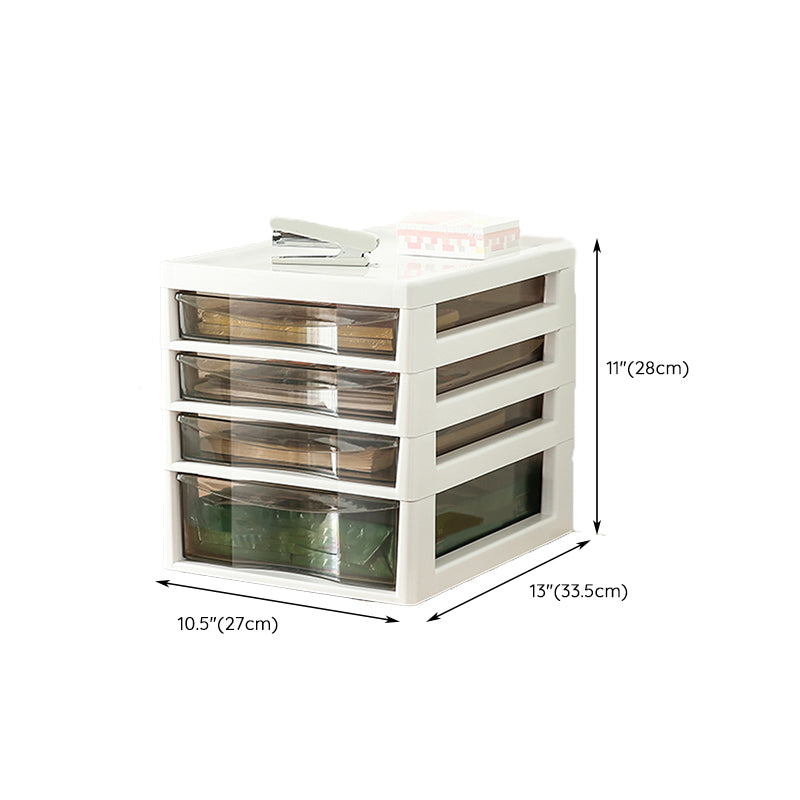 Storage Plastic Filing Cabinet Modern Drawers File Cabinet for Office Clearhalo 'Filing Cabinets' 'filling_cabinets' 'furn' 'furn_filling_cabinets' 'Furniture' 'Office Furniture' 7666693