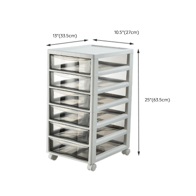 Storage Plastic Filing Cabinet Modern Drawers File Cabinet for Office Clearhalo 'Filing Cabinets' 'filling_cabinets' 'furn' 'furn_filling_cabinets' 'Furniture' 'Office Furniture' 7666696