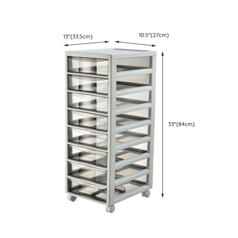 Storage Plastic Filing Cabinet Modern Drawers File Cabinet for Office Clearhalo 'Filing Cabinets' 'filling_cabinets' 'furn' 'furn_filling_cabinets' 'Furniture' 'Office Furniture' 7666700