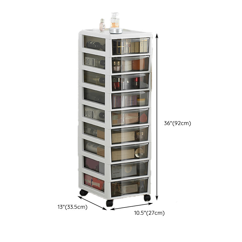 Storage Plastic Filing Cabinet Modern Drawers File Cabinet for Office Clearhalo 'Filing Cabinets' 'filling_cabinets' 'furn' 'furn_filling_cabinets' 'Furniture' 'Office Furniture' 7666702