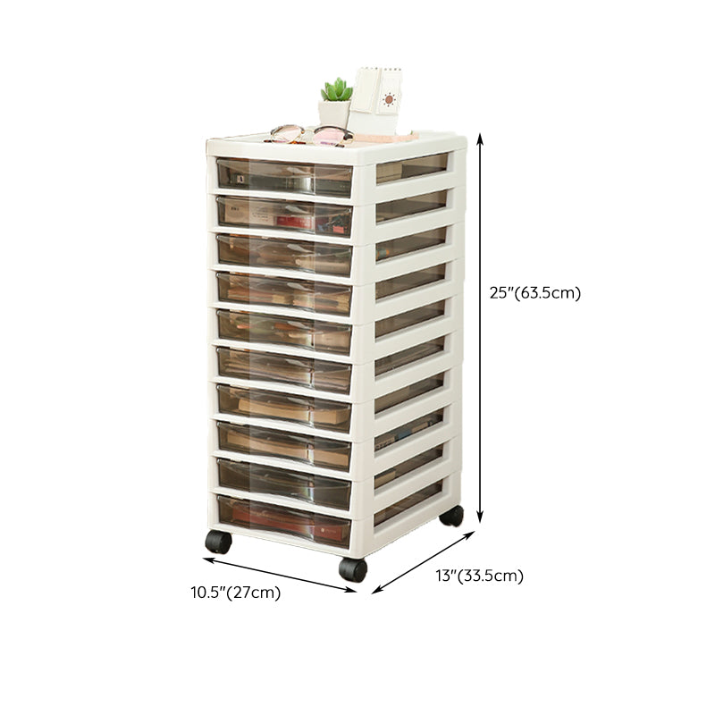 Storage Plastic Filing Cabinet Modern Drawers File Cabinet for Office Clearhalo 'Filing Cabinets' 'filling_cabinets' 'furn' 'furn_filling_cabinets' 'Furniture' 'Office Furniture' 7666705