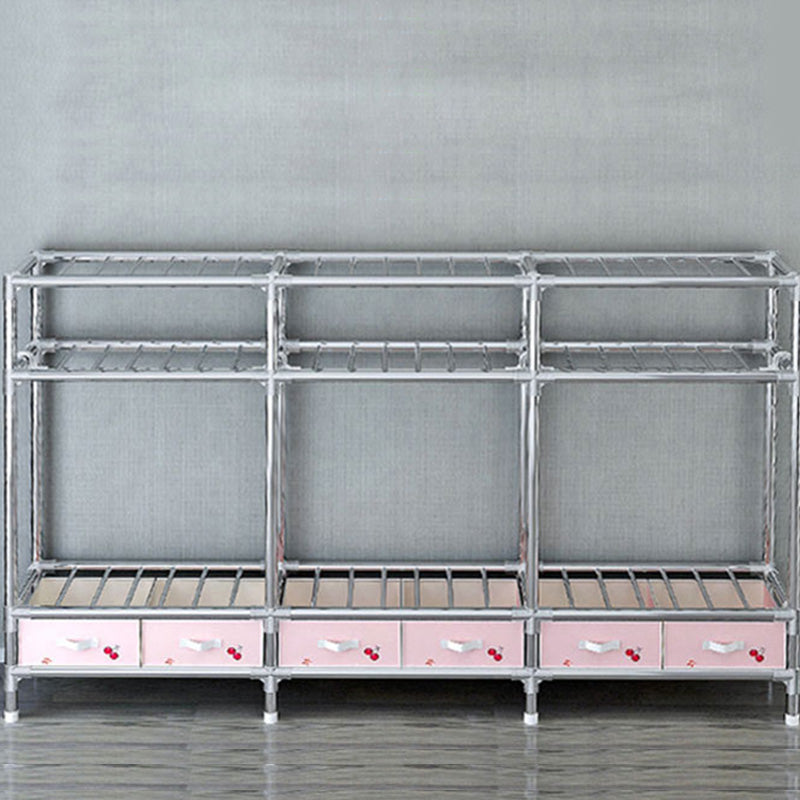 Armadio in tessuto e metallo armadio industriale armadio camera da letto per la casa