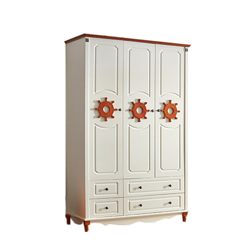 Armario rectangular Gabinete Náutico Estilo náutico Armario de madera de madera