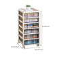 Modern Plastic File Cabinet Storage Drawers Filing Cabinet for Office