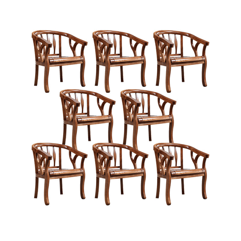 Traditioneller Stil eines Esstuhls Stuhl Massivholz Arm Arm für Küche