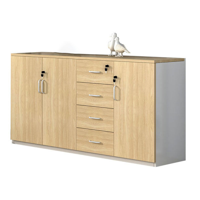 Contemporary Storage Filing Cabinet Wooden Frame Drawers Filing Cabinet https: res.litfad.com site img item 2023 02 15 7669658 1200x1200.jpg 4 Clearhalo 'Filing Cabinets' 'filling_cabinets' 'furn' 'furn_filling_cabinets' 'Furniture' 'Office Furniture' 7669660