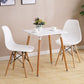 Wooden Dining Room Table for 2 Person with Natural Wood Legs Clearhalo 'Dining Tables & Seating' 'Dining Tables' 'dining_table' 'furn' 'furn_dining_table' 'Furniture' 'Kitchen & Dining Furniture' 7672403