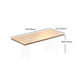 Modern Solid Wood Tabletop Dining Table for Small Space Acrylic Base Clearhalo 'Dining Tables & Seating' 'Dining Tables' 'dining_table' 'furn' 'furn_dining_table' 'Furniture' 'Kitchen & Dining Furniture' 7672433