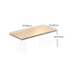 Modern Solid Wood Tabletop Dining Table for Small Space Acrylic Base Clearhalo 'Dining Tables & Seating' 'Dining Tables' 'dining_table' 'furn' 'furn_dining_table' 'Furniture' 'Kitchen & Dining Furniture' 7672435