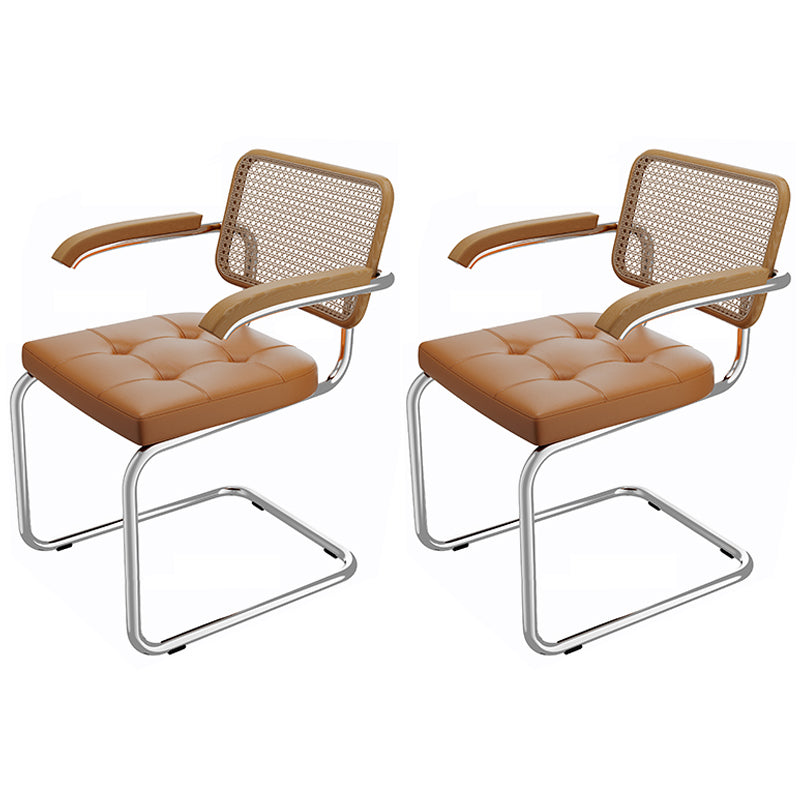 1/2/4/6 Stücke moderne Rechteck -Acryl -Basis -Ess -Ess -Set für Zuhause