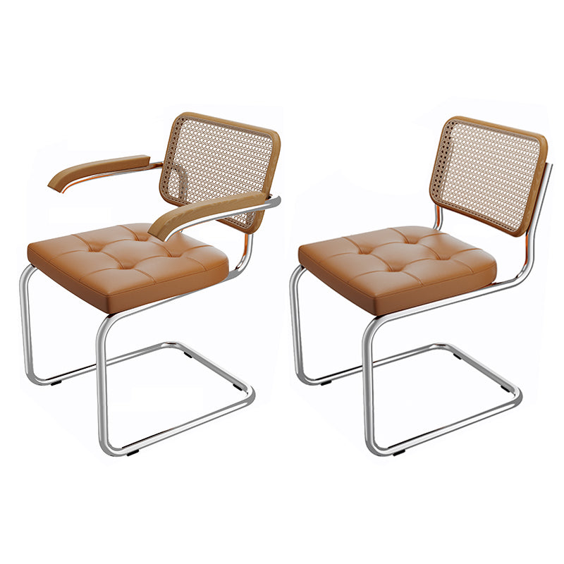 1/2/4/6 Stücke moderne Rechteck -Acryl -Basis -Ess -Ess -Set für Zuhause