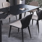 5/7/9 Pcs Modern Stone Rectangle Shape Dinette Table with Armless Chair