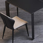 5/7/9 Pcs Modern Stone Rectangle Shape Dinette Table with Armless Chair