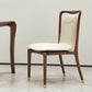 Dining Room Contemporary Walnut Wood Upholstered Solid Back Dining Chair Clearhalo 'Dining Chairs' 'Dining Tables & Seating' 'dining_chair' 'furn' 'furn_dining_chair' 'Furniture' 'Kitchen & Dining Furniture' 7672879