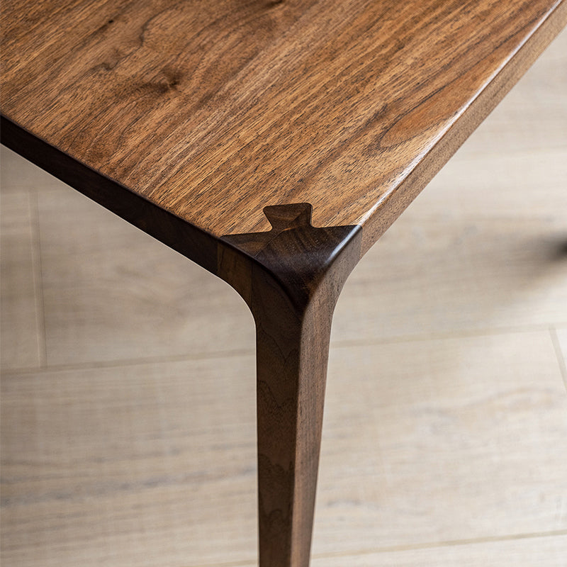 Stile contemporaneo aperto sedia da pranzo in legno massiccio per casa