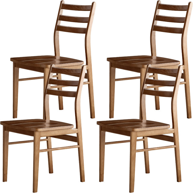 Sala da pranzo moderna sedia da pranzo in legno massiccio in legno massiccio