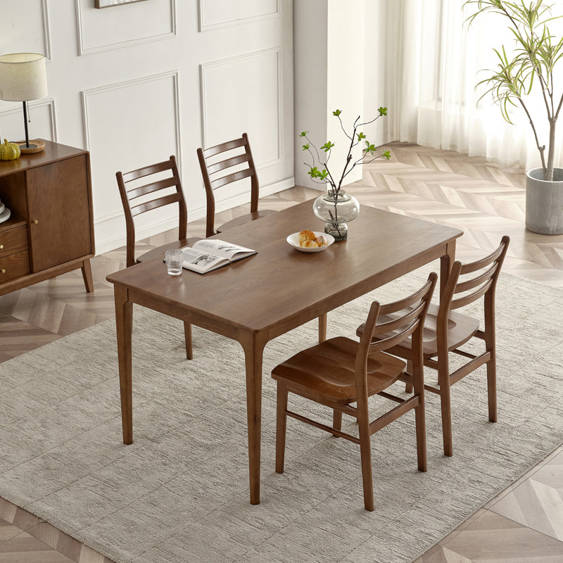 Sala da pranzo moderna sedia da pranzo in legno massiccio in legno massiccio