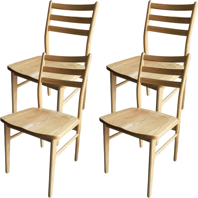 Sala da pranzo moderna sedia da pranzo in legno massiccio in legno massiccio