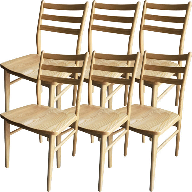 Sala da pranzo moderna sedia da pranzo in legno massiccio in legno massiccio