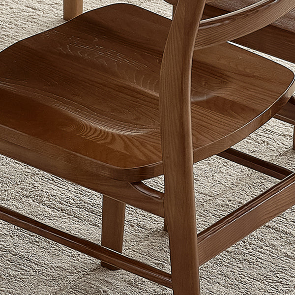 Sala da pranzo moderna sedia da pranzo in legno massiccio in legno massiccio