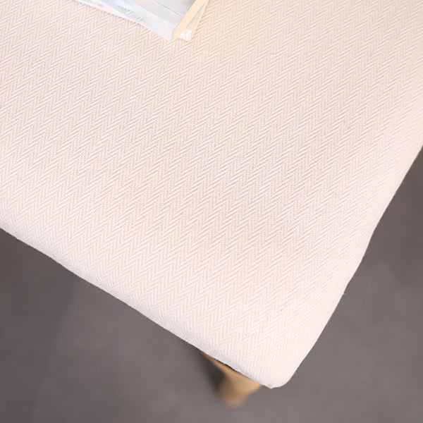 Moderne overdekte rieten kruisback -bekledde eetkamerstoel