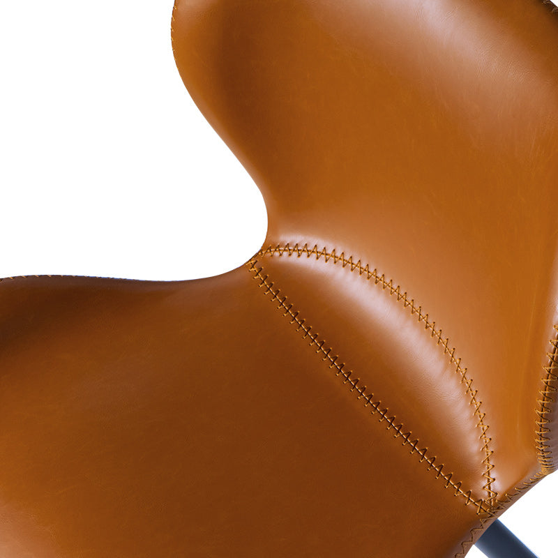 Zeitgenössischer Stil Faux Leder Metall Basis Haus für Hausstuhl