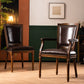 Rustic Style Open Back Brown Solid Wood Home Dining Side Chair Clearhalo 'Dining Chairs' 'Dining Tables & Seating' 'dining_chair' 'furn' 'furn_dining_chair' 'Furniture' 'Kitchen & Dining Furniture' 7672975
