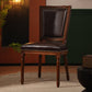 Rustic Style Open Back Brown Solid Wood Home Dining Side Chair Clearhalo 'Dining Chairs' 'Dining Tables & Seating' 'dining_chair' 'furn' 'furn_dining_chair' 'Furniture' 'Kitchen & Dining Furniture' 7672978