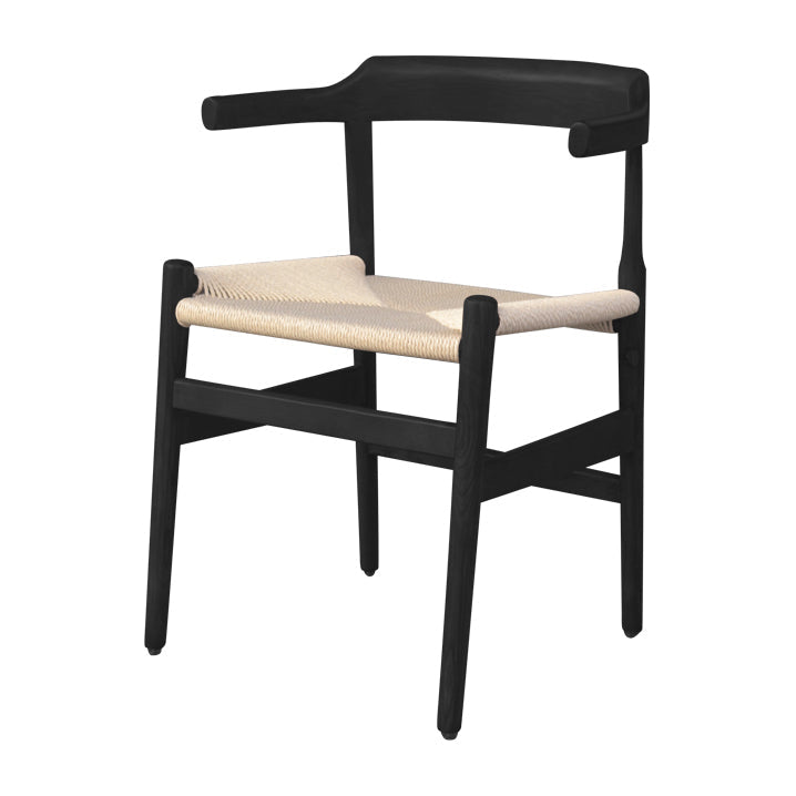 Stile contemporaneo aperto in legno solido casa usa la sedia da pranzo