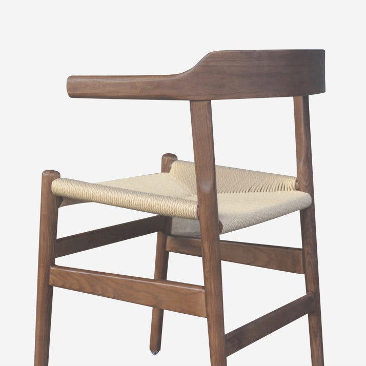 Stile contemporaneo aperto in legno solido casa usa la sedia da pranzo