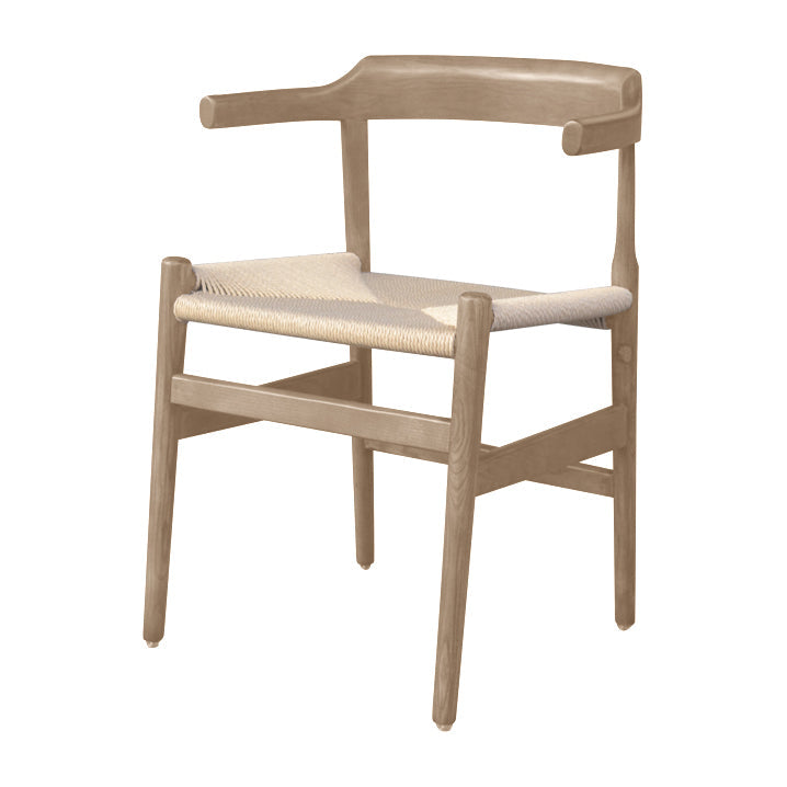 Stile contemporaneo aperto in legno solido casa usa la sedia da pranzo