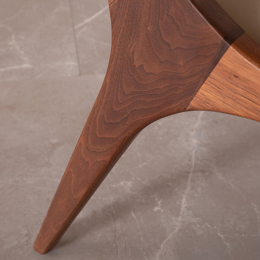 Zeitgenössischer Stil offener Rückenmassivholz Haus für Hausstuhl