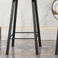 Contemporary Plastic Backrest Counter High Stool with 4 Legs Clearhalo 'Bar Furniture' 'Bar Stools' 'bar_stools' 'furn' 'furn_bar_stools' 'Furniture' 'Kitchen & Dining Furniture' 7673341