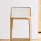 Solid Wood Counter Height Stools with Footrest for Living Room Clearhalo 'Bar Furniture' 'Bar Stools' 'bar_stools' 'furn' 'furn_bar_stools' 'Furniture' 'Kitchen & Dining Furniture' 7673465