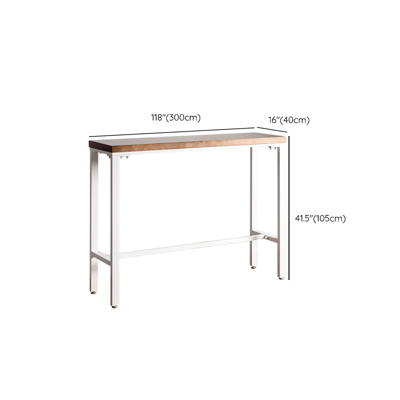 1/3 pezzi tavolo da pub in legno massiccio in stile moderno con sgabelli alti