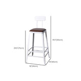 1/3 piezas Mesa de pub de madera maciza rectangular de estilo moderno con taburetes altos