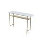 1/3 Pieces Glam Rectangle Sintered Stone Top Counter Table with High Stools
