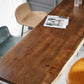 Rechthoekige bartafel van grenenhout met acrylbasis voor woonkamer