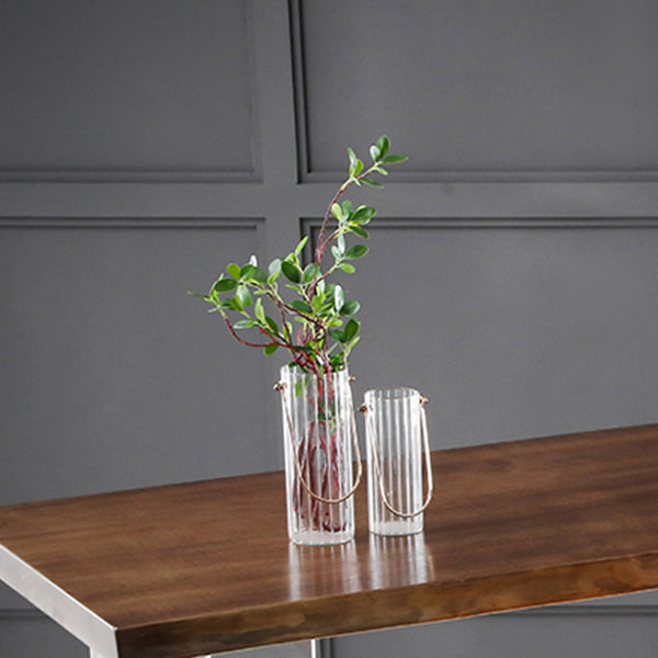 Rechthoekige bartafel van grenenhout met acrylbasis voor woonkamer