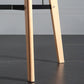 Modern Indoor Rectangle Trestle Bar Dining Table in Stone and Wood Clearhalo 'Bar Furniture' 'Bar Tables' 'bar_tables' 'furn' 'furn_bar_tables' 'Furniture' 'Kitchen & Dining Furniture' 7673773