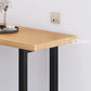 Rechteckiger Bartisch mit Kufengestell aus massivem Holz für die Küche und das Esszimmer